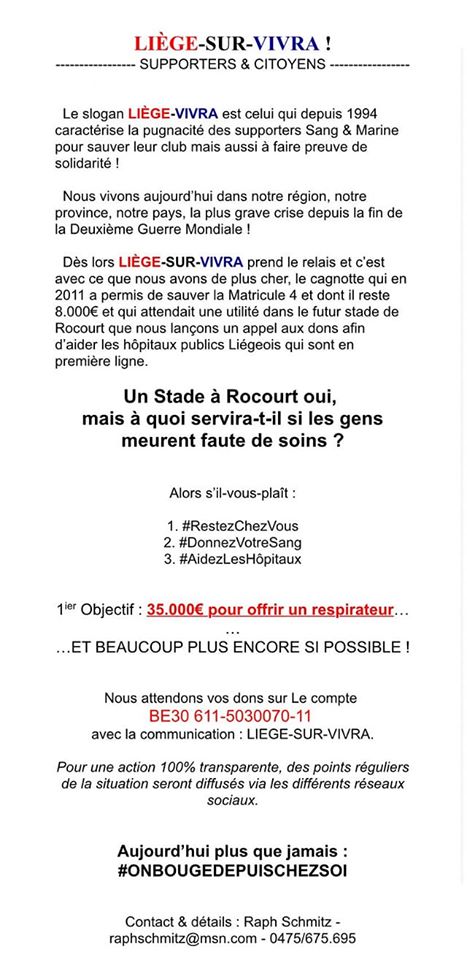 Club Luik - coronavirus