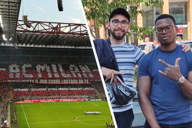 BLOG. Onze reporters jagen in San Siro hun voetbaldroom na: “Dit staat al even op onze&nbsp;bucketlist”